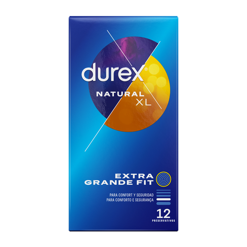 DUREX - NATURAL XL 12 UNIDADES