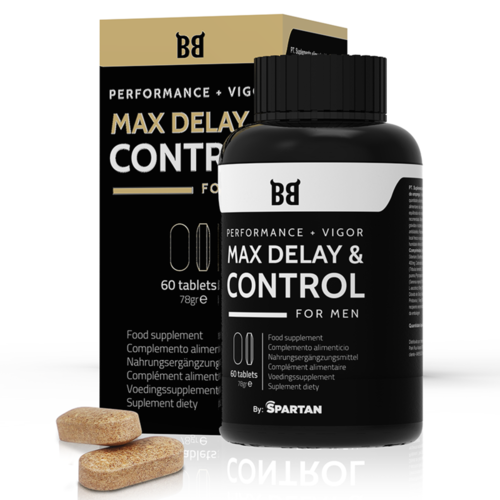 BLACK BULL - MAX DELAY & CONTROL MXIMO RENDIMIENTO PARA HOMBRE 60 CPSULAS