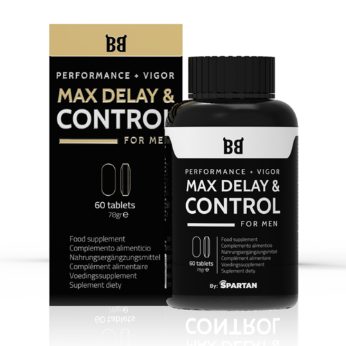 BLACK BULL - MAX DELAY & CONTROL MXIMO RENDIMIENTO PARA HOMBRE 60 CPSULAS